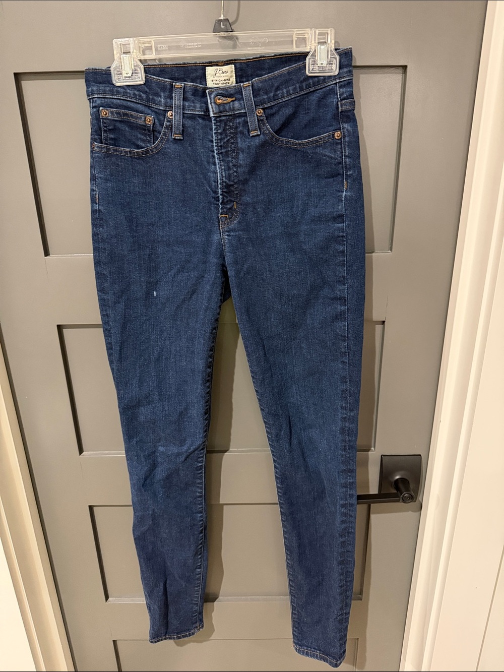 J. Crew Classic High-Waist Dark Blue Women’s Jeans